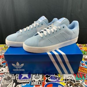 Adidas Stan Smith CS Light Blue Suede Women's Various Sizes